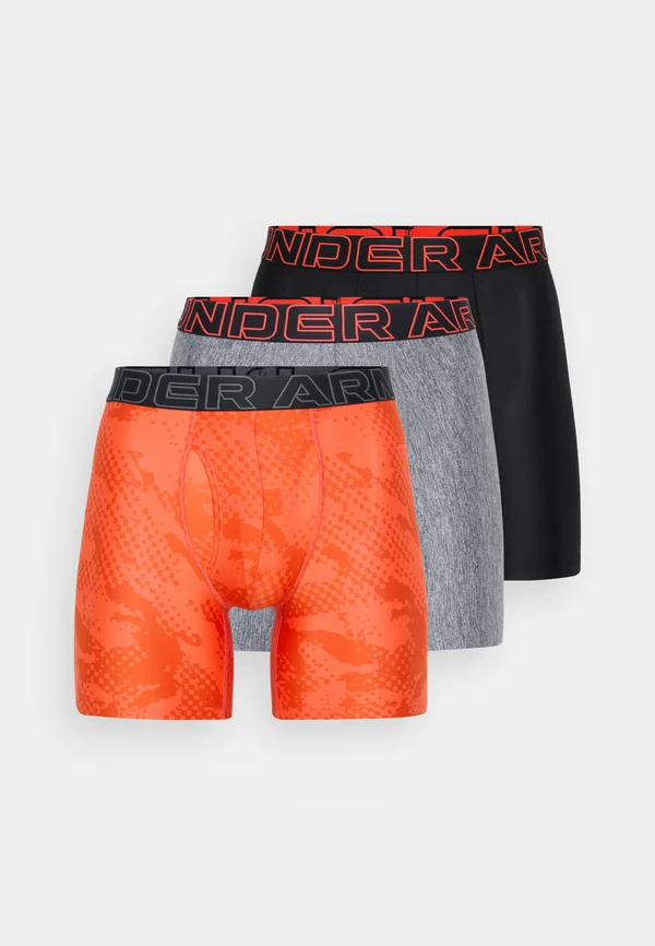 UNDERWEAR PERFORMANCE TECH 3 PACK - Panties - fire discord/castlerock heather/black