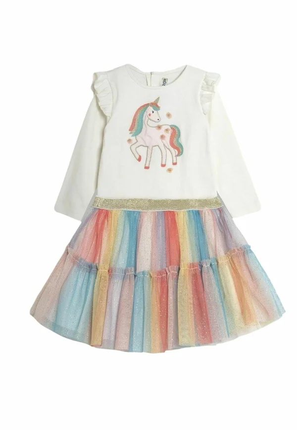 UNICORN AND SET - REGULAR FIT - A-Linien-Rock - cream unicorn