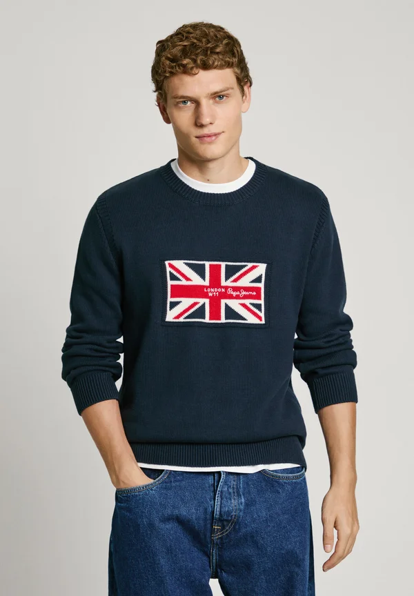UNION  - Strickpullover - dulwich blue