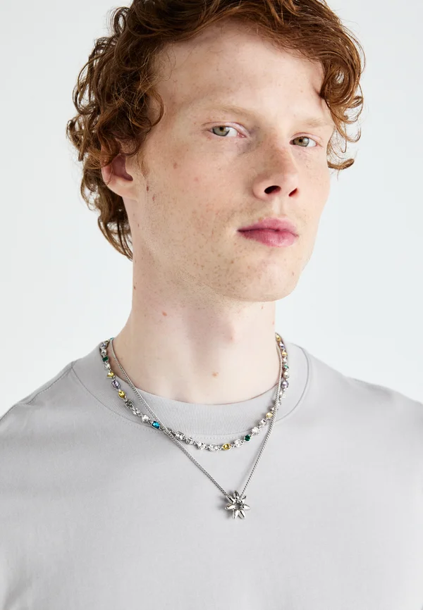 UNISEX 2 PACK - Halskette - silver-coloured