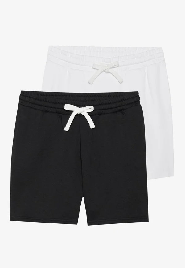 UNISEX 2 PACK - Jogginghose - black/white
