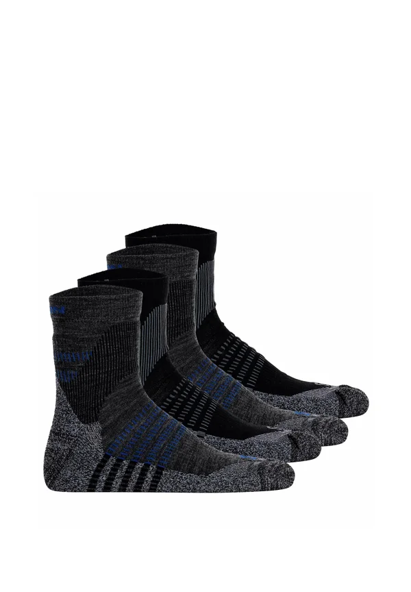 UNISEX 4ER PACK - X ULTRA ACCESS QUARTER - Socken - schwarz grau