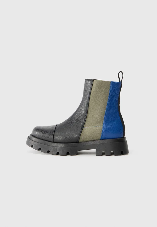 UNISEX - Ankle Boot - black/blue/army