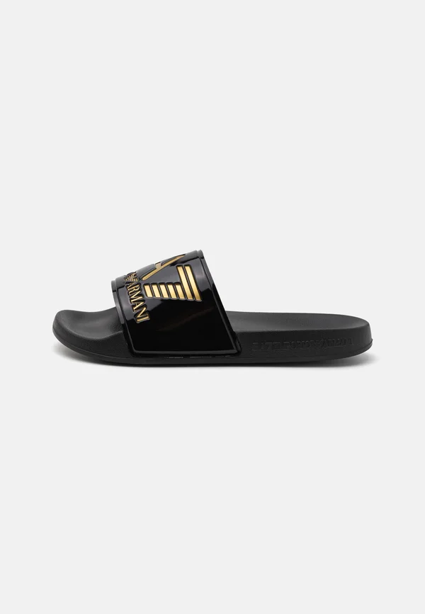 UNISEX - Badesandale - black/gold
