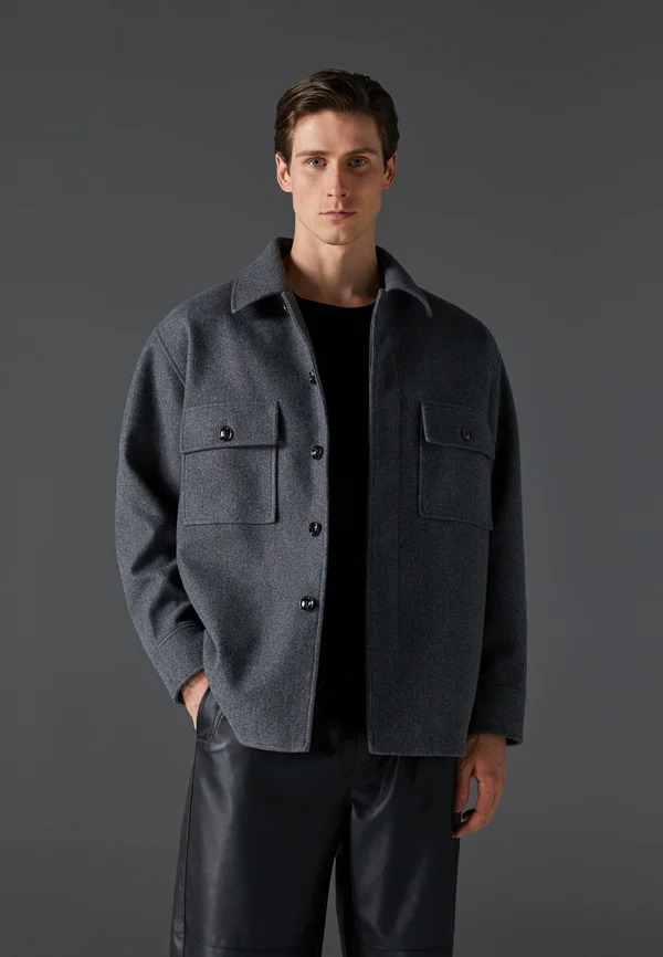 UNISEX - Übergangsjacke - mottled dark grey