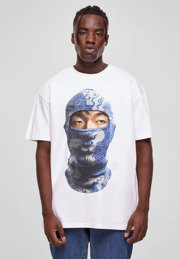 UNISEX BLACLAVA HEAVY OVERSIZED - T-Shirt print - black