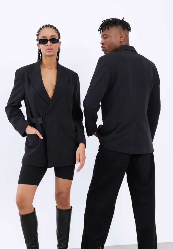 UNISEX - Blazer - black