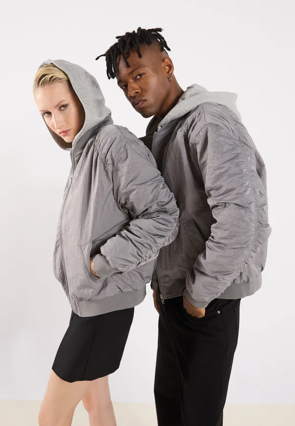 UNISEX - Bomberjacke - light grey