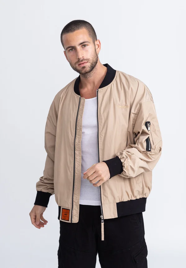 UNISEX - Bomberjacke - tan