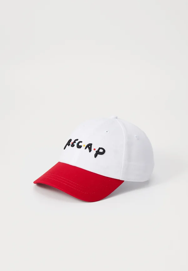 UNISEX - Cap - white/red