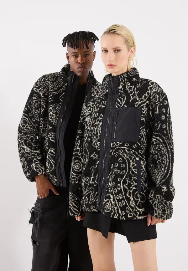 UNISEX - Fleecejacke - black