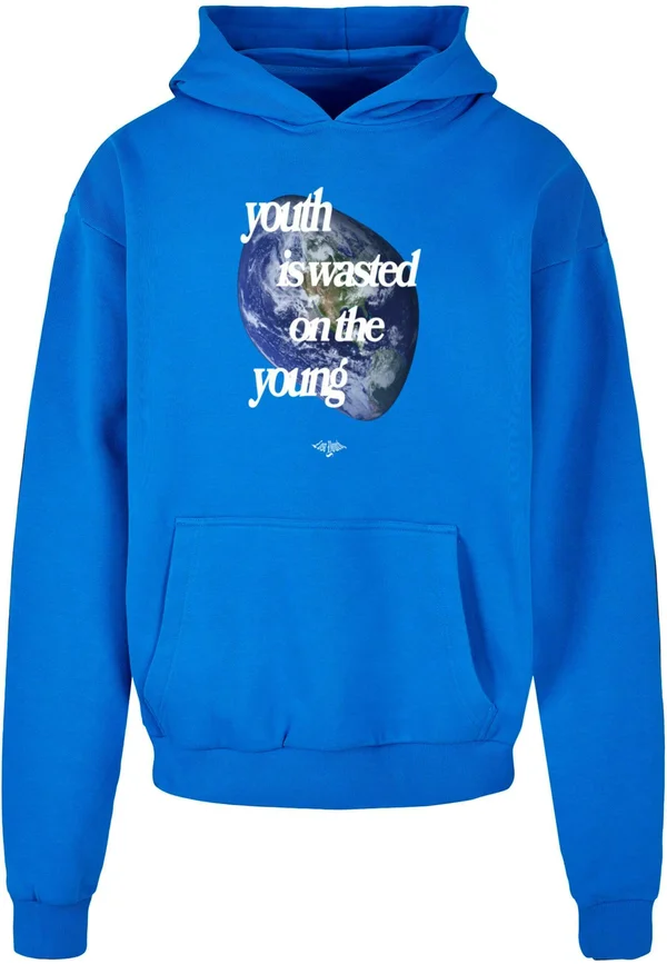 UNISEX HEAVY WORLD - Kapuzenpullover - blue