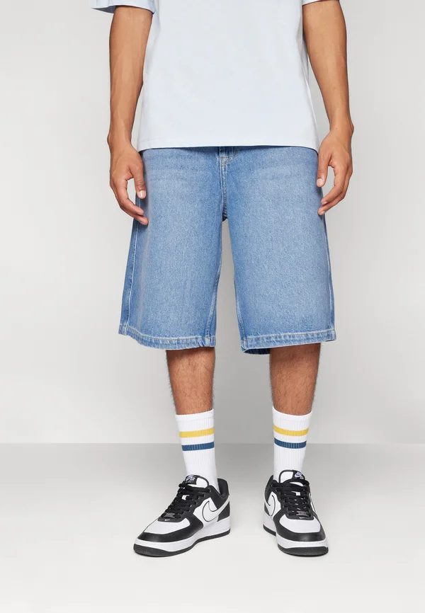 UNISEX - Jeans Shorts - blue denim