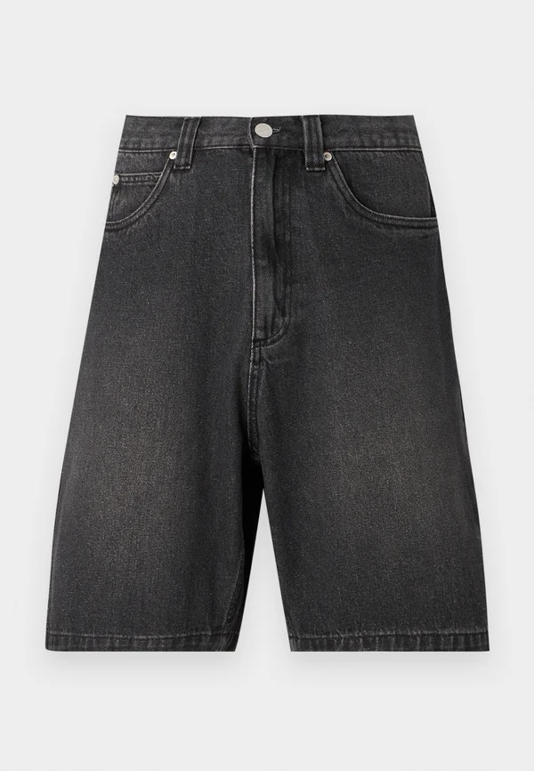 UNISEX - Jeans Shorts - washed black