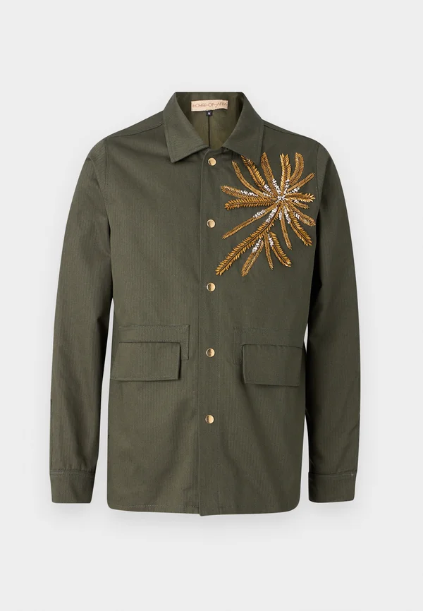 UNISEX - Jeansjacke - khaki