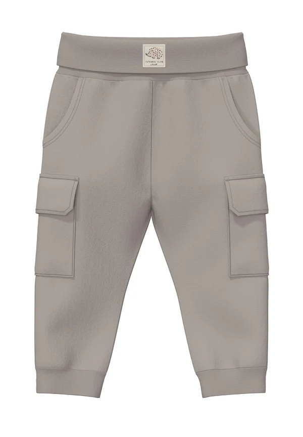 UNISEX JOG AUS MIT ELASTIKBUND UND TASCHEN - Cargohose - anthrazit