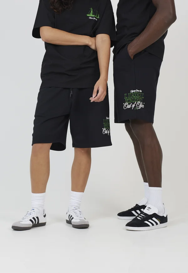 UNISEX - Jogginghose - black