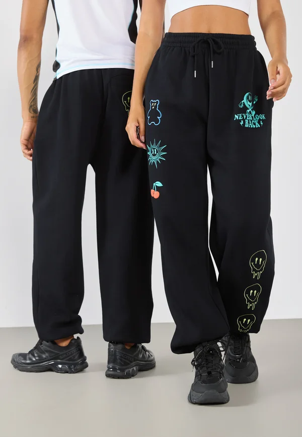 UNISEX - Jogginghose - black