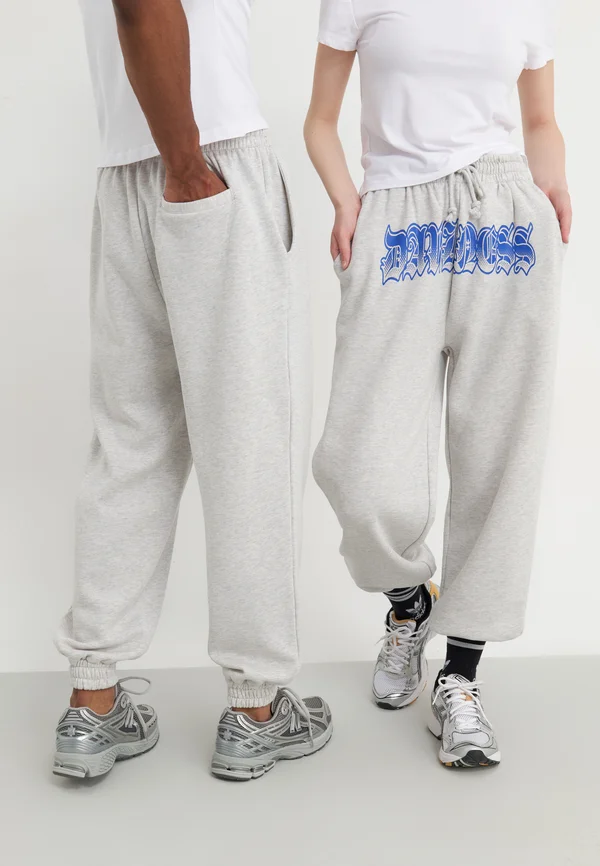 UNISEX - Jogginghose - mottled light grey