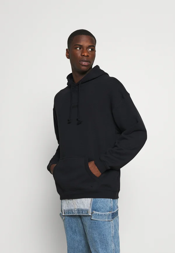 UNISEX - Kapuzenpullover - black
