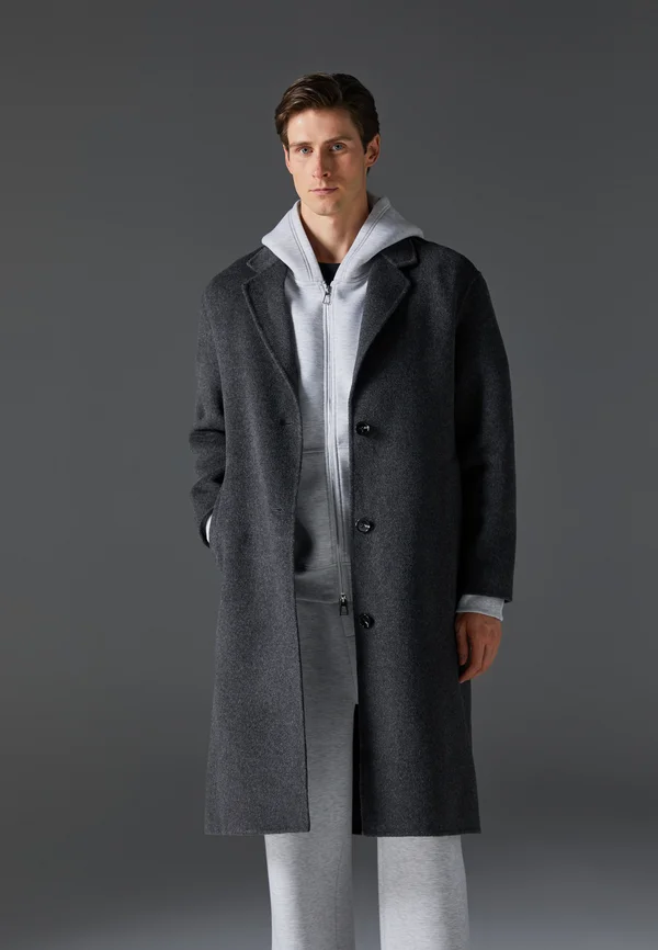 UNISEX - Klassischer Mantel - dark grey