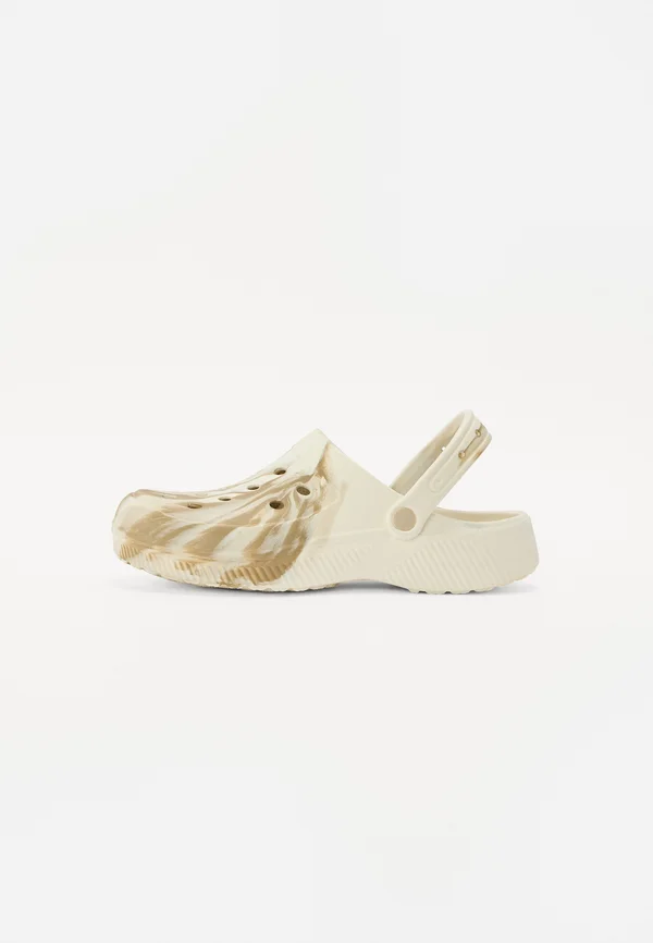 UNISEX - Pantolette flach - beige camo