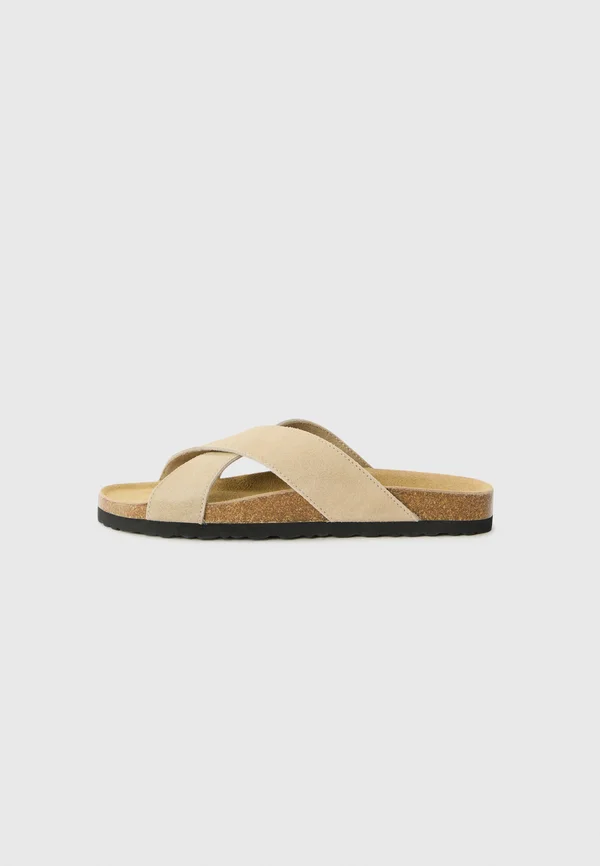UNISEX - Pantolette flach - beige