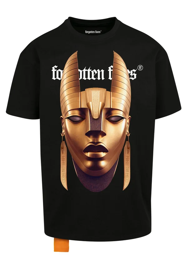 UNISEX PHARAOH HEAVY OVERSIZED TEE - T-Shirt print - black