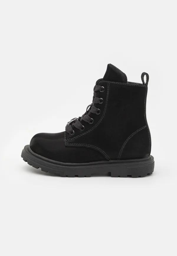 UNISEX - Schnürstiefelette - black