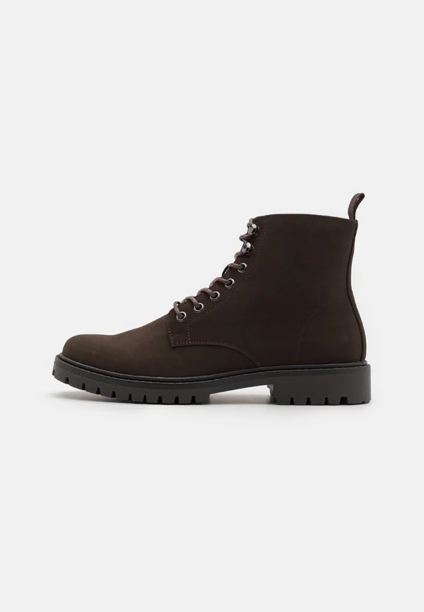UNISEX - Schnürstiefelette - dark brown