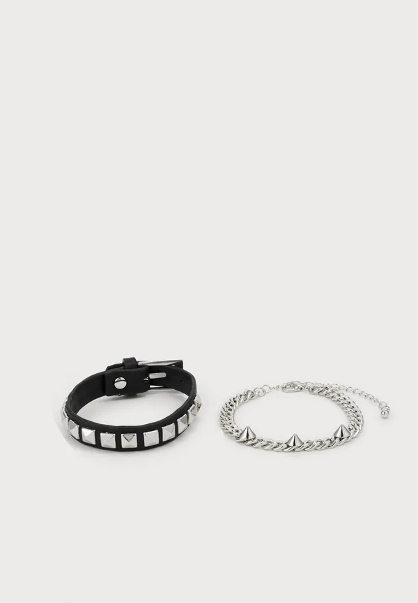 UNISEX SET - Armband - silver-coloured
