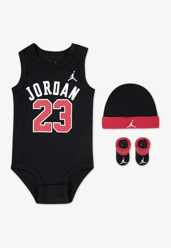 UNISEX SET - Geschenk zur Geburt - black