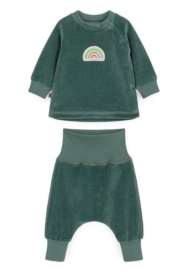 UNISEX SET - Sweatjacke - green