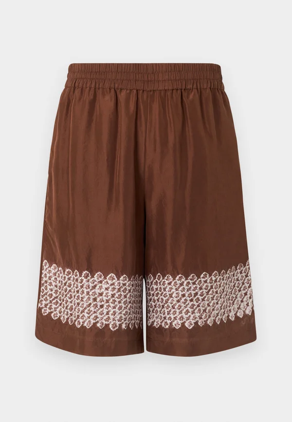 UNISEX - Shorts - dark brown