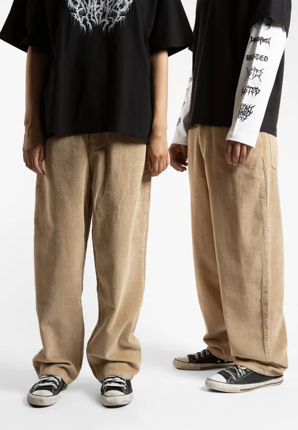 UNISEX SIGNATURE CASPER - Stoffhose - taupe