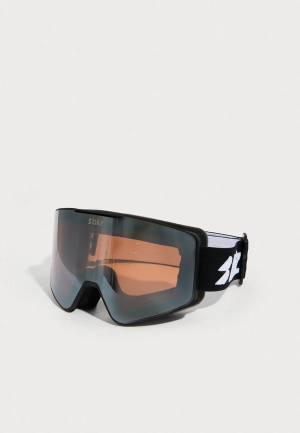 UNISEX - Skibrille - matte black/orange/silver-coloured