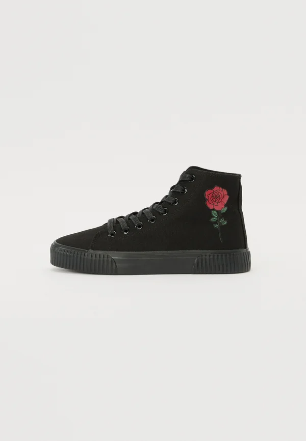 UNISEX - Sneaker high - black