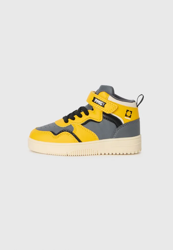 UNISEX - Sneaker high - grey/yellow