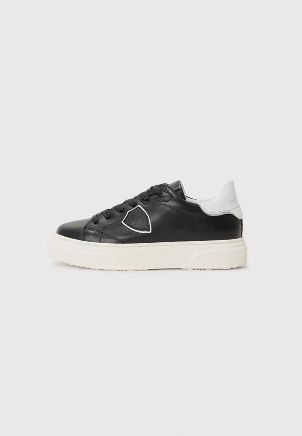 UNISEX - Sneaker low - black/white/silver-coloured