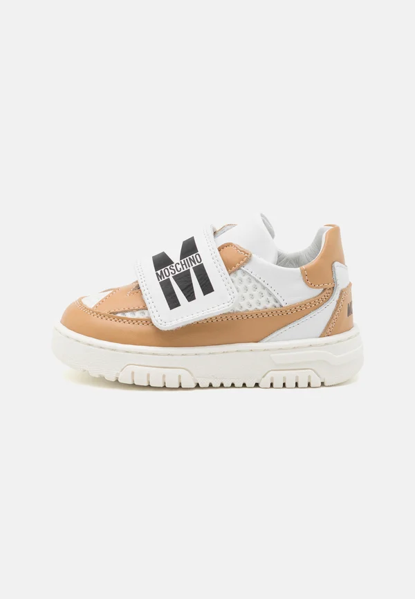 UNISEX - Sneaker low - tan/white/black