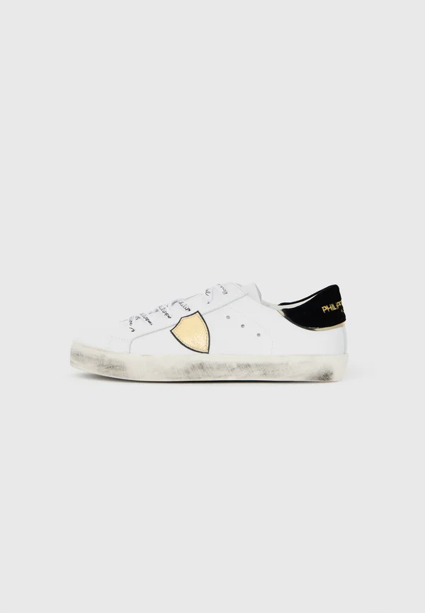 UNISEX - Sneaker low - white/black/gold-coloured
