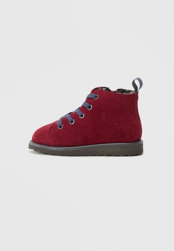 UNISEX - Snowboot/Winterstiefel - red cabernet/navy