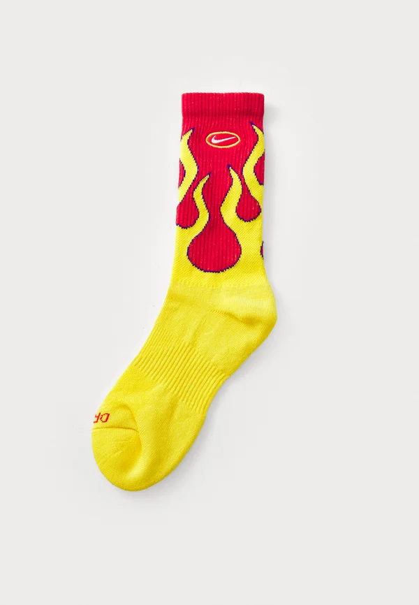 UNISEX - Socken - university red/tour yellow/(white)