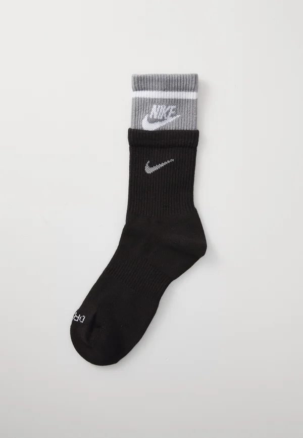 UNISEX - Sportsocken - black/particle grey/(white)
