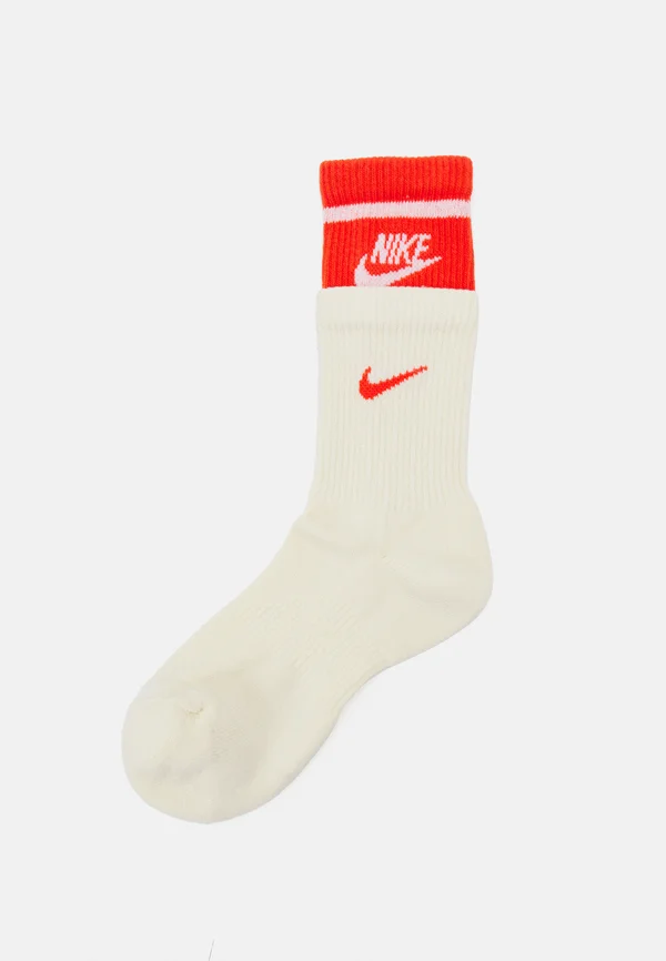 UNISEX - Sportsocken - coconut milk/picante red/white