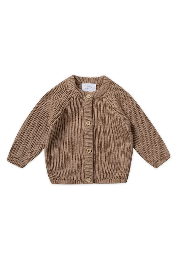 UNISEX - Strickjacke - camel