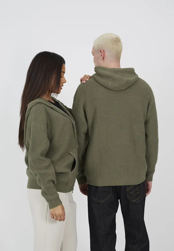 UNISEX - Strickjacke - deep lichen