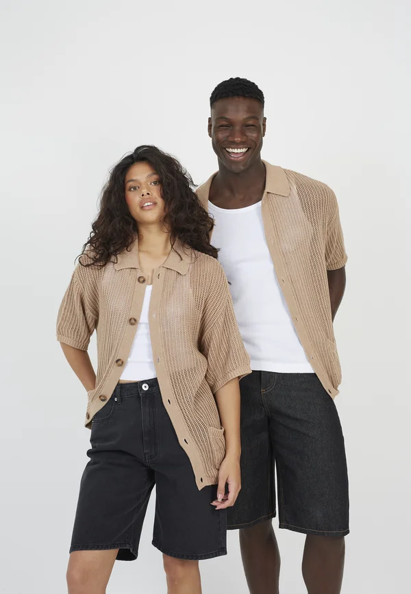 UNISEX - Strickjacke - pink taupe