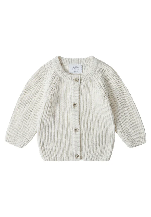 UNISEX - Strickjacke - white