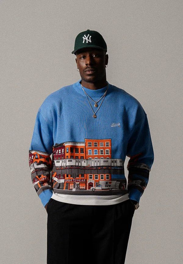 UNISEX - Strickpullover - blue lolite